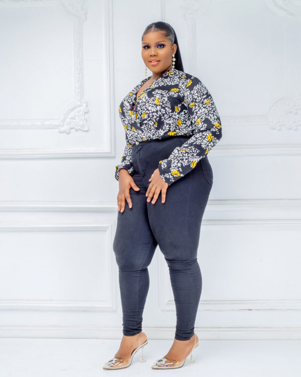 Bodysuit long sleeves - yellow multi