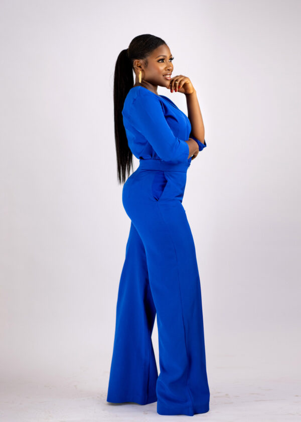 SLEEVE TOP AND High Waist Palazzo Pants